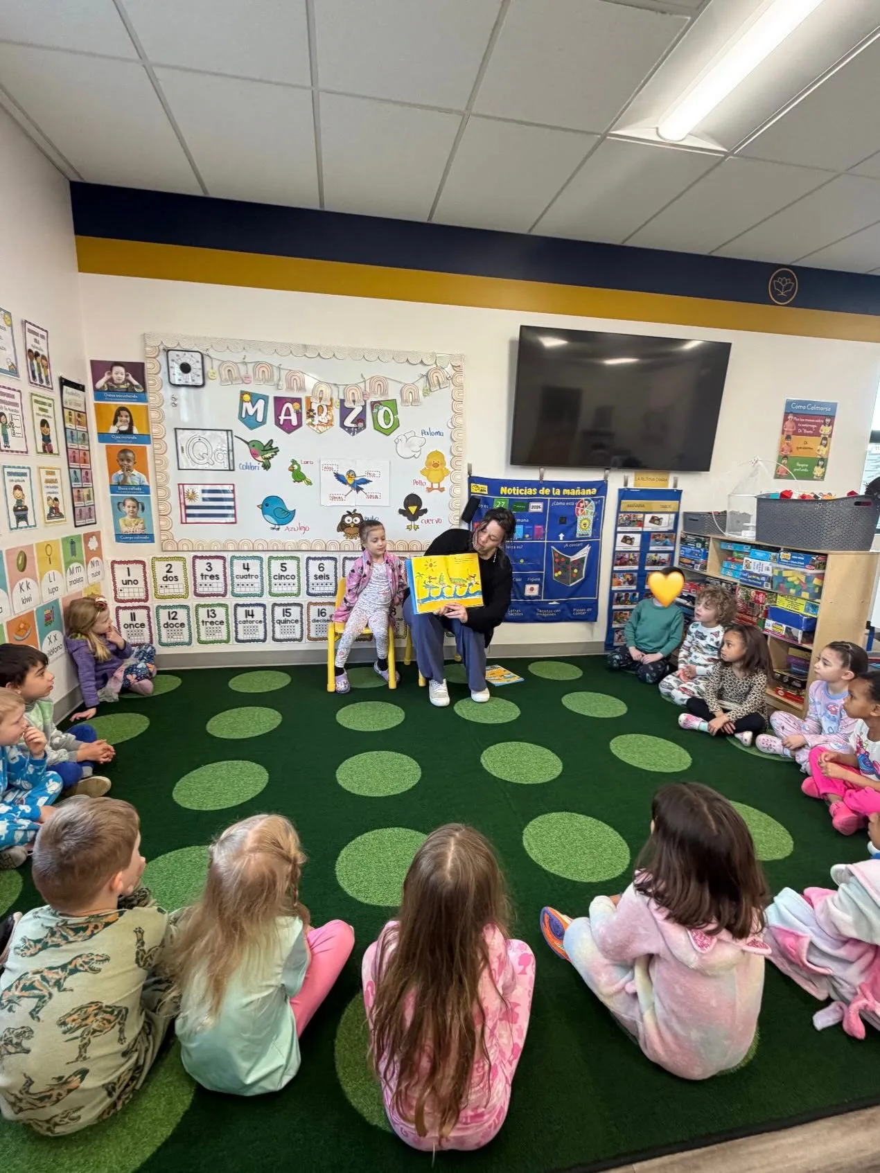 A child thriving at Alma Flor Ada Spanish Immersion in Woodbury