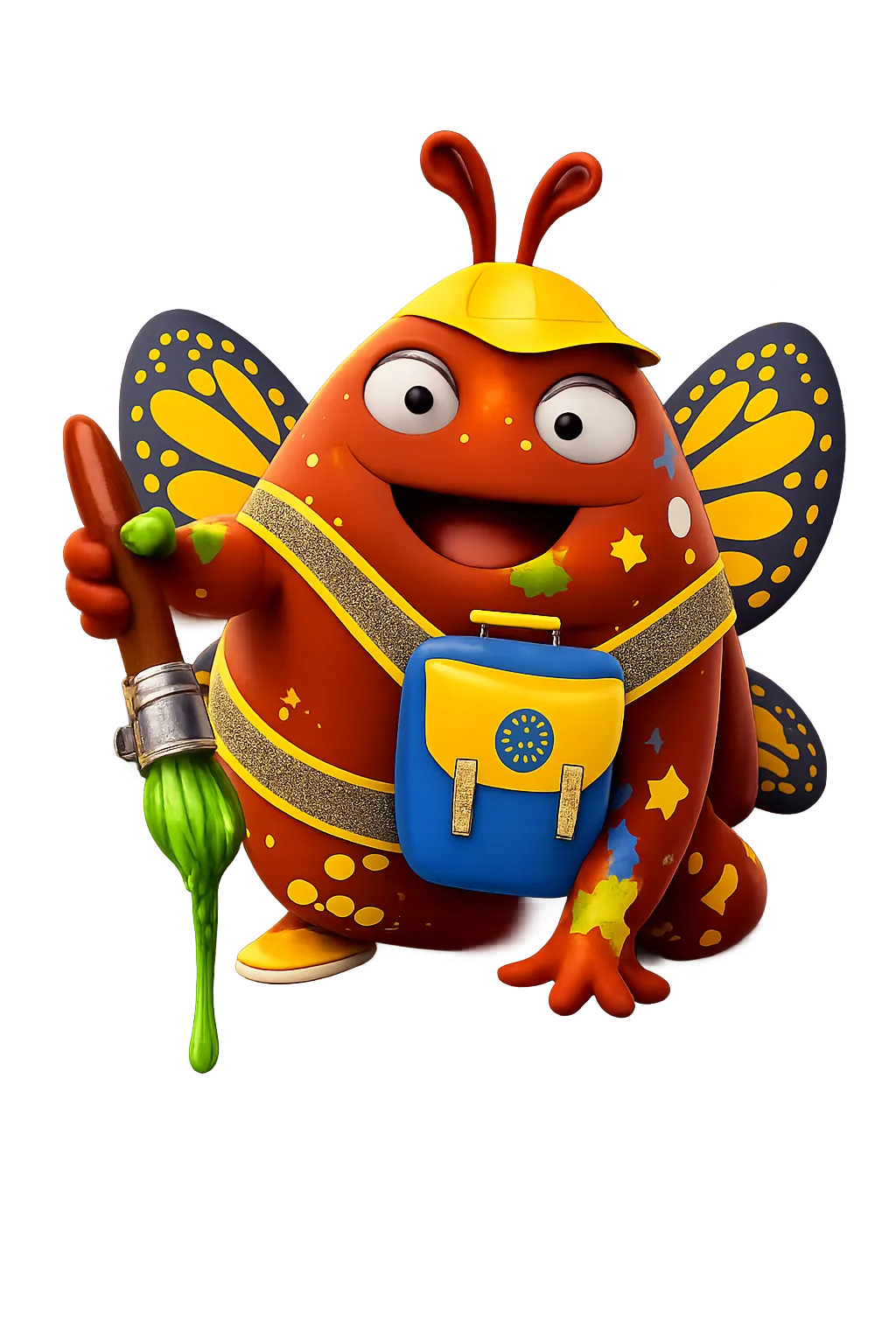 AFA mascot pointing to the level progression