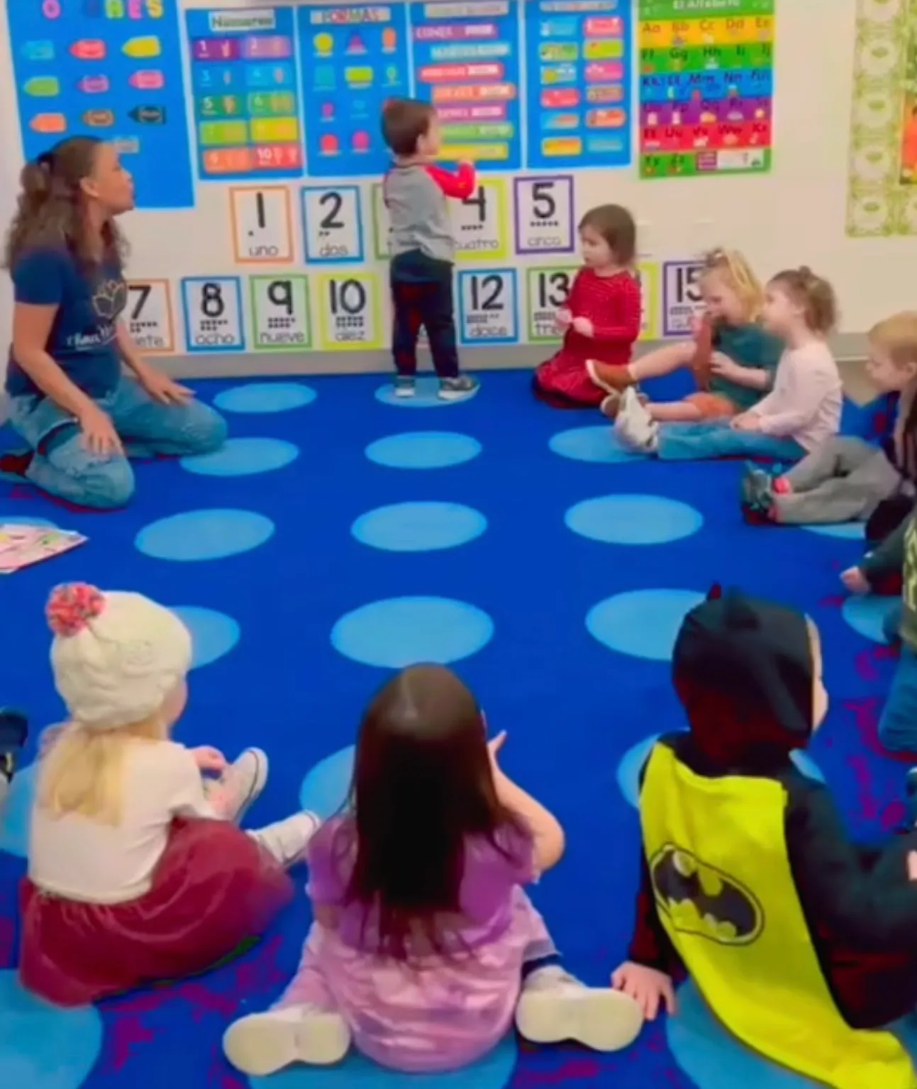 The native Spanish-speaking teaching team at Alma Flor Ada Spanish Immersion in Woodbury, Minnesota